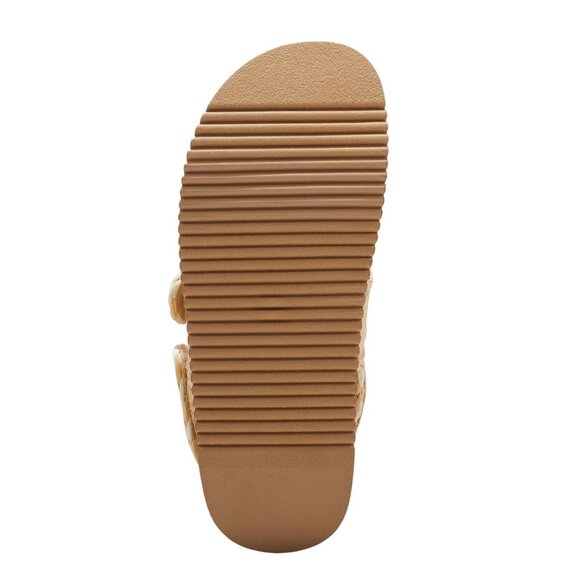 A New Day Womens Tilly Raffia Platform Footbed Sandals 92611752 Tan Brown 10M - Picture 10 of 10